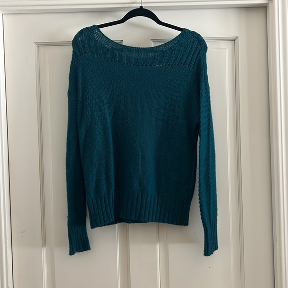 Blue green sweater from Gap, lightly worn - Picture 4 of 5